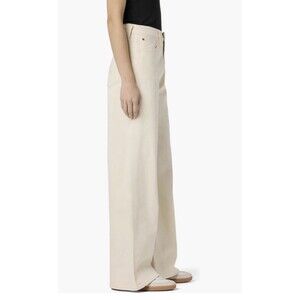 HUDSON Jean Jolene Ecru Wide Leg High Rise Jean In Neutral 29 NWT